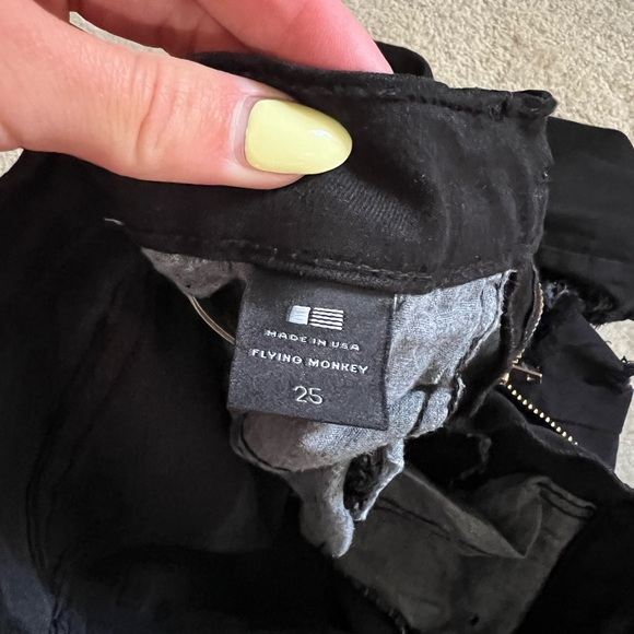 Flying Monkey Black Distressed Skinny Jeans - Picture 6 of 6